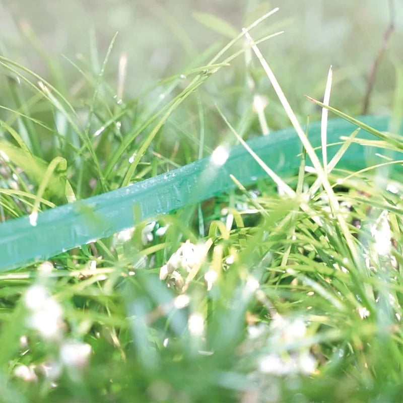 Garden hose with sprinkler and drip hose