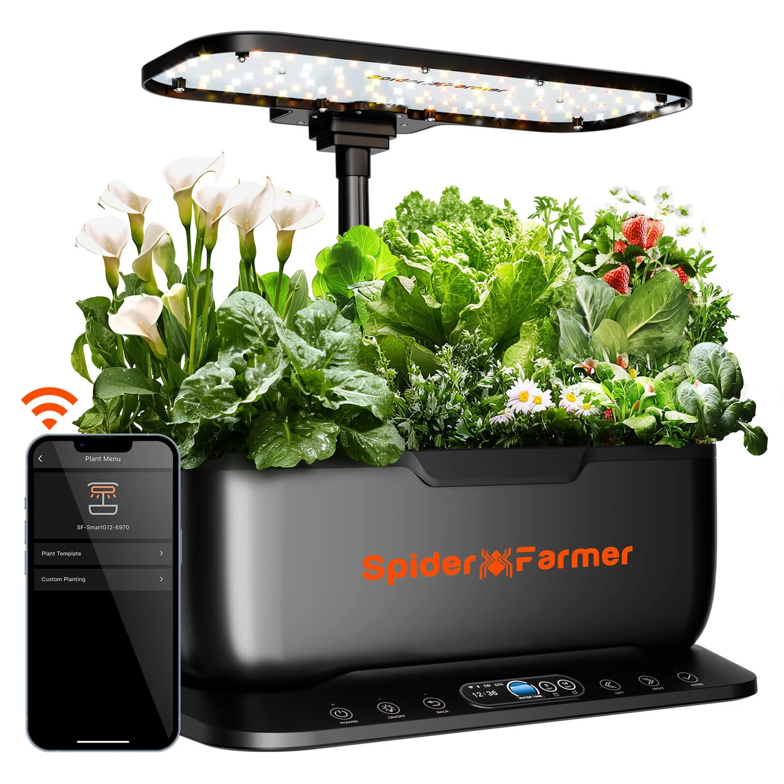 Spider Farmer SmartG12 Hydroponics Growing System