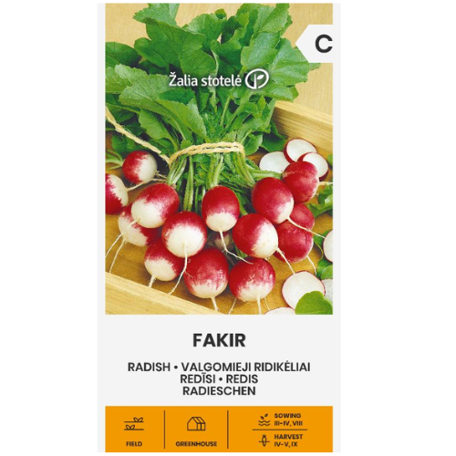 Radish Fakir – Fast-growing and crunchy