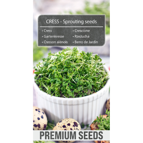cress sprouted seeds