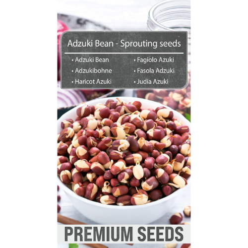Sprouted seeds - Adzuki beans