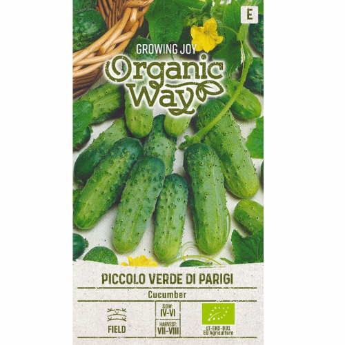 Organic Pickled Cucumber - Piccolo Verde di Parigi