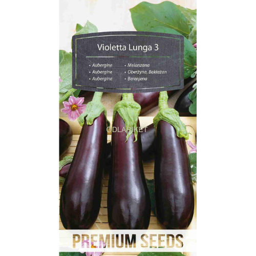 Eggplant – Violetta Lunga 3 - 210 seeds