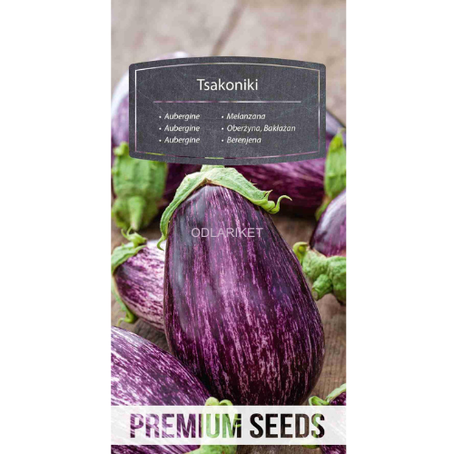 Eggplant - Tsakoniki - 240 seeds