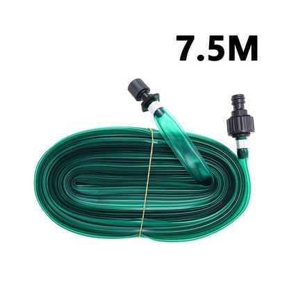 Garden hose with sprinkler and drip hose
