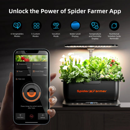 Spider Farmer SmartG12 Hydroponics Growing System