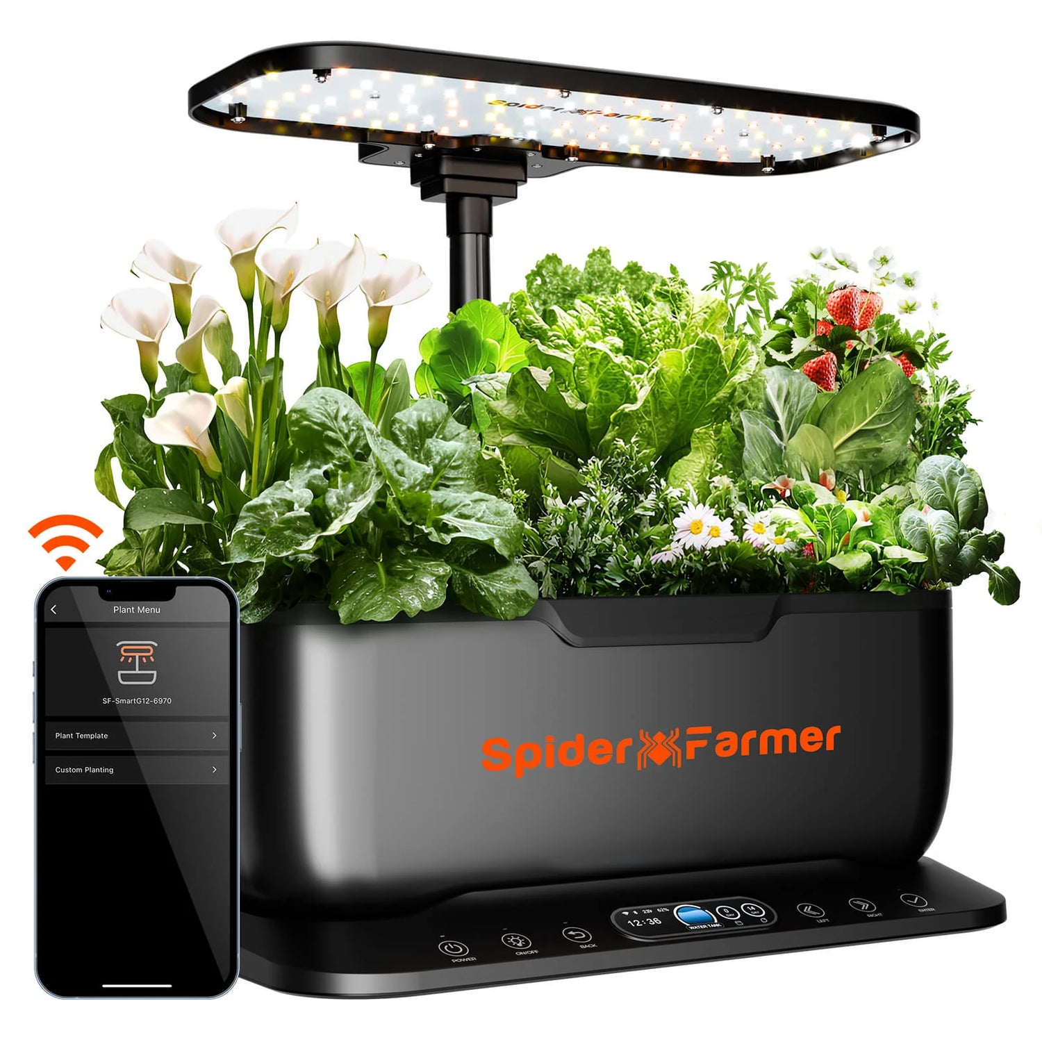 Spider Farmer SmartG12 Hydroponics Growing System